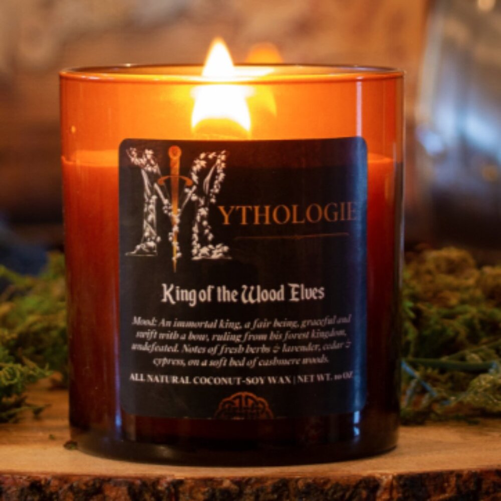 King of the Wood Elves Mythologie Candle